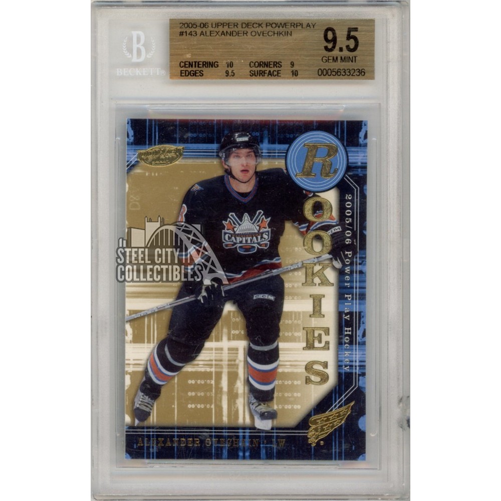 Alexander Ovechkin 2005-06 Upper Deck Powerplay Rookie Card #143