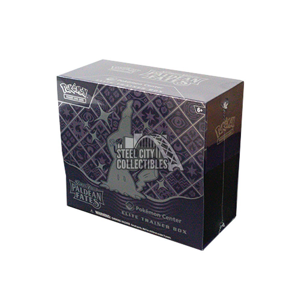 Pokemon Scarlet & Violet Paldean Fates Pokemon Center Elite
