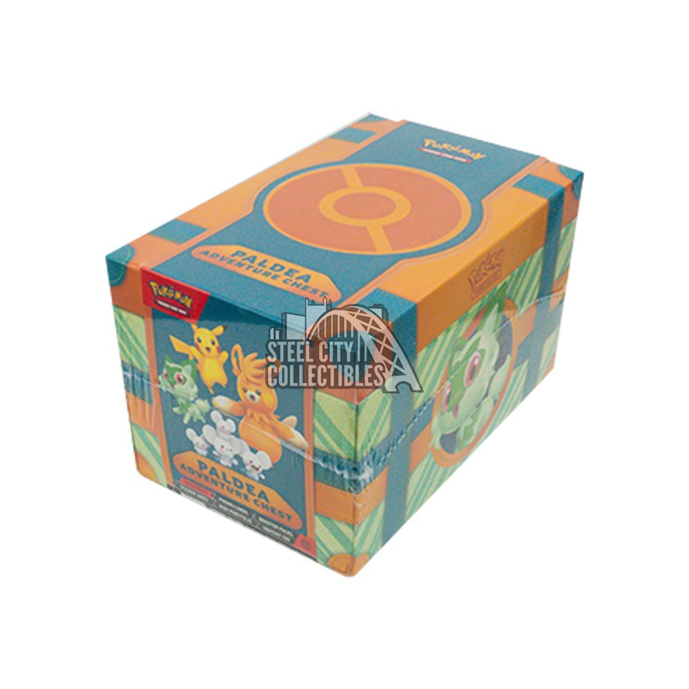 Pokemon Paldea Adventure Chest 4-Box Case | Steel City Collectibles