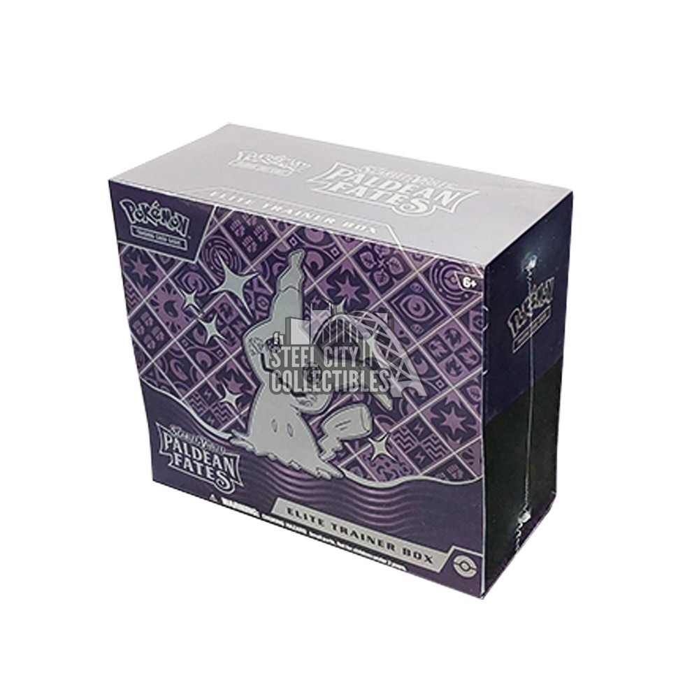 Pokemon Scarlet & Violet Paldean Fates Elite Trainer Case