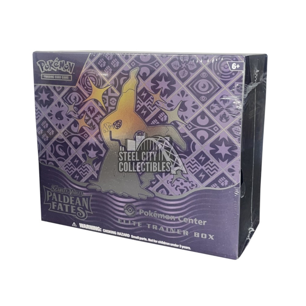 Pokemon Scarlet & Violet Paldean Fates Pokemon Center Elite