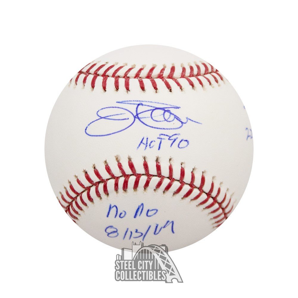 Jim Palmer Stats Autographed Official MLB Baseball - PSA/DNA (6
