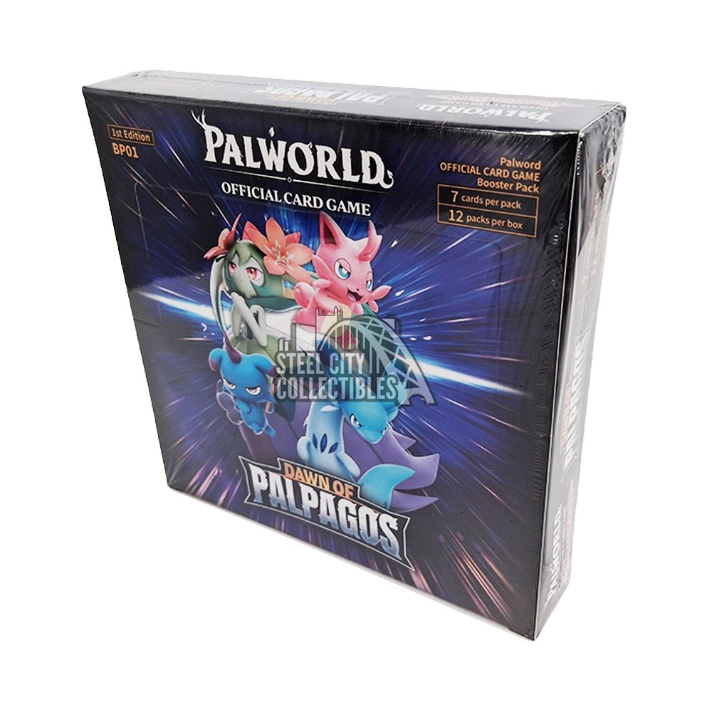 パルワールド ces Palworld Dawn of Palpagos Booster Box | Steel City Collectibles