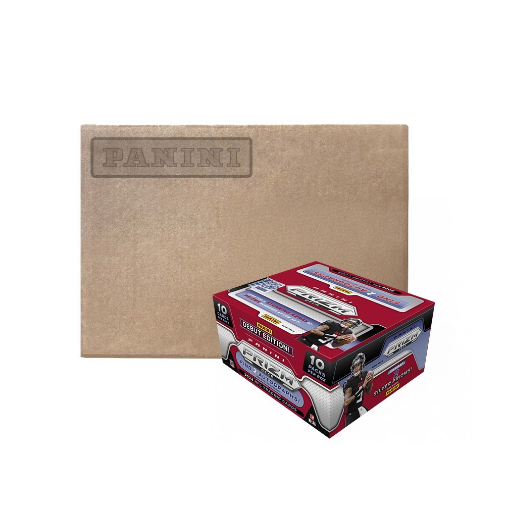 2024 Panini Prizm Deca Football Hobby 10-Box Case - 1st Off