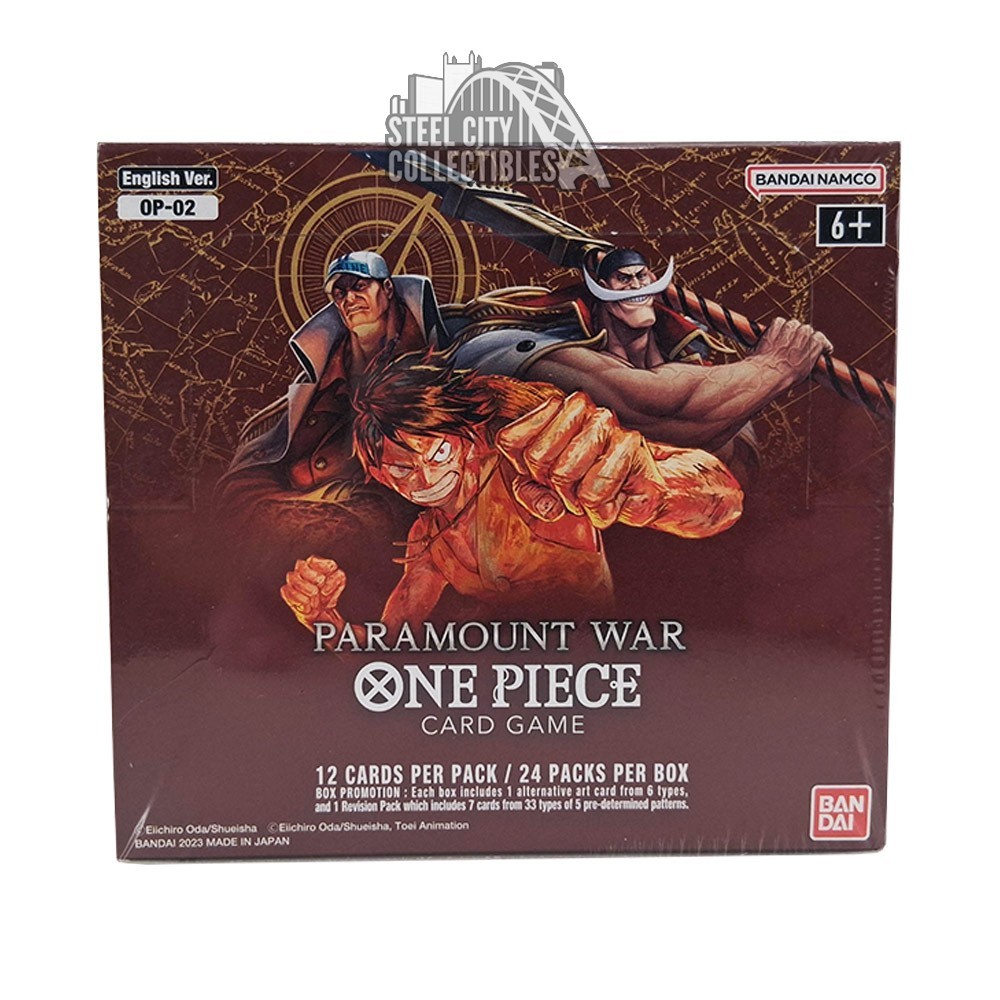 paramount war booster box english Paramount War OP02 (Booster Pack) – Black Screen Records main image 1