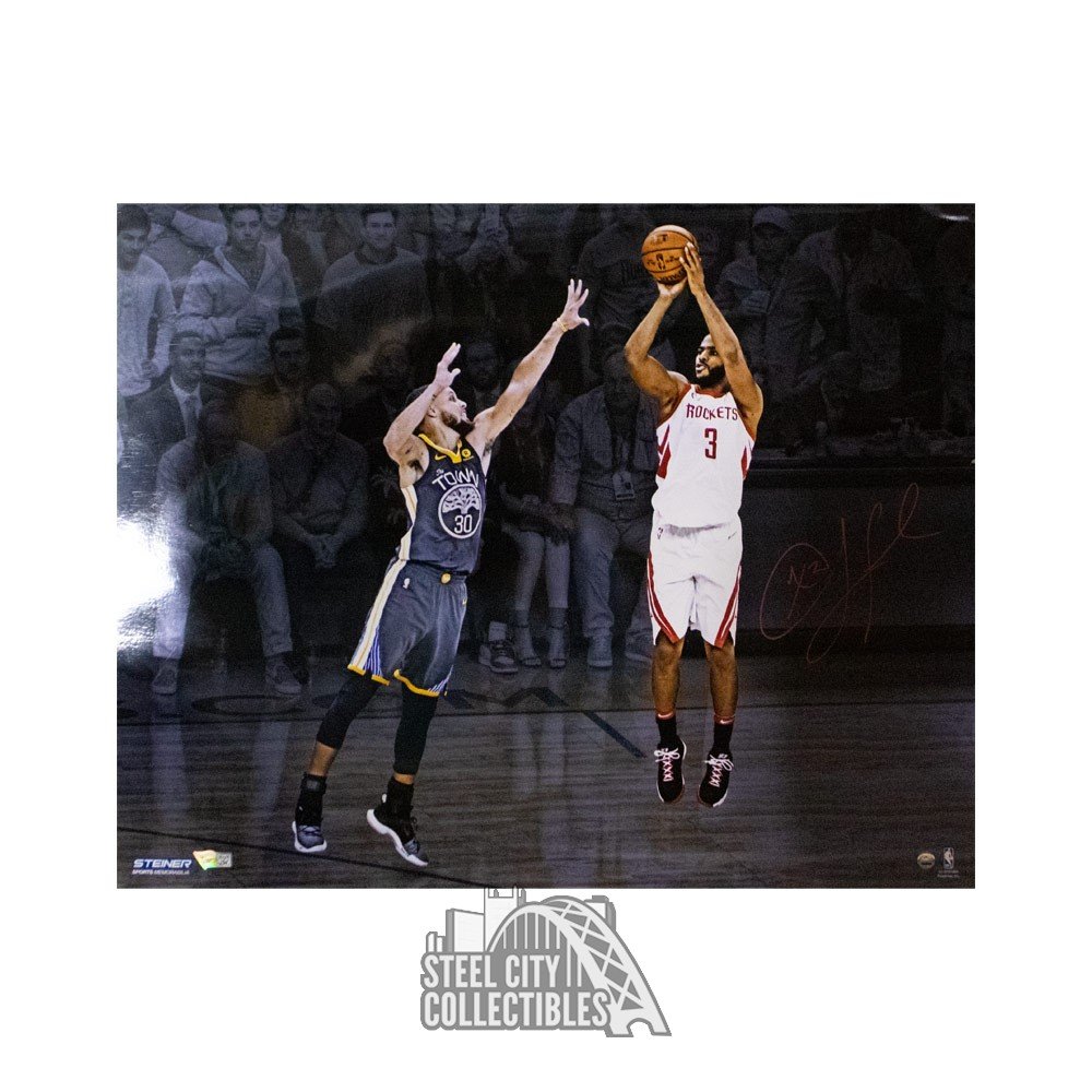 Chris Paul Autographed Houston Rockets 16x20 Photo - Fanatics (Red Ink ...