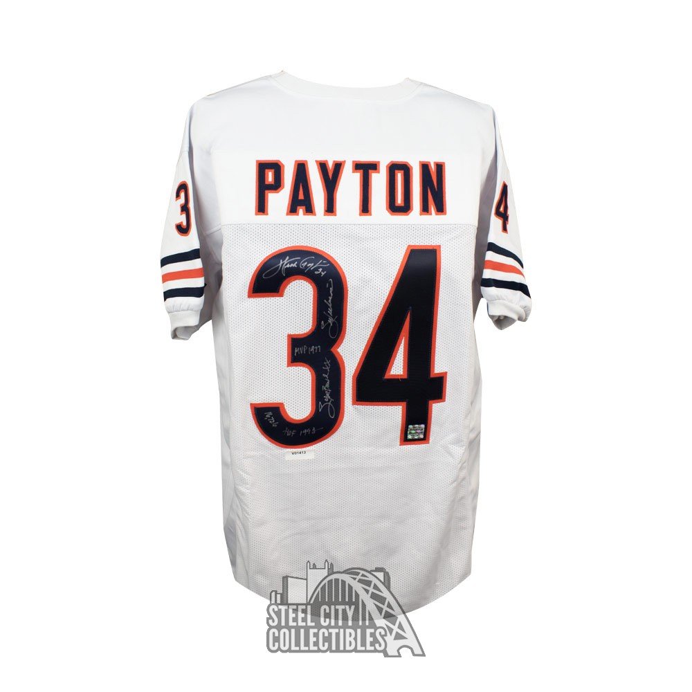 walter payton autographed jersey