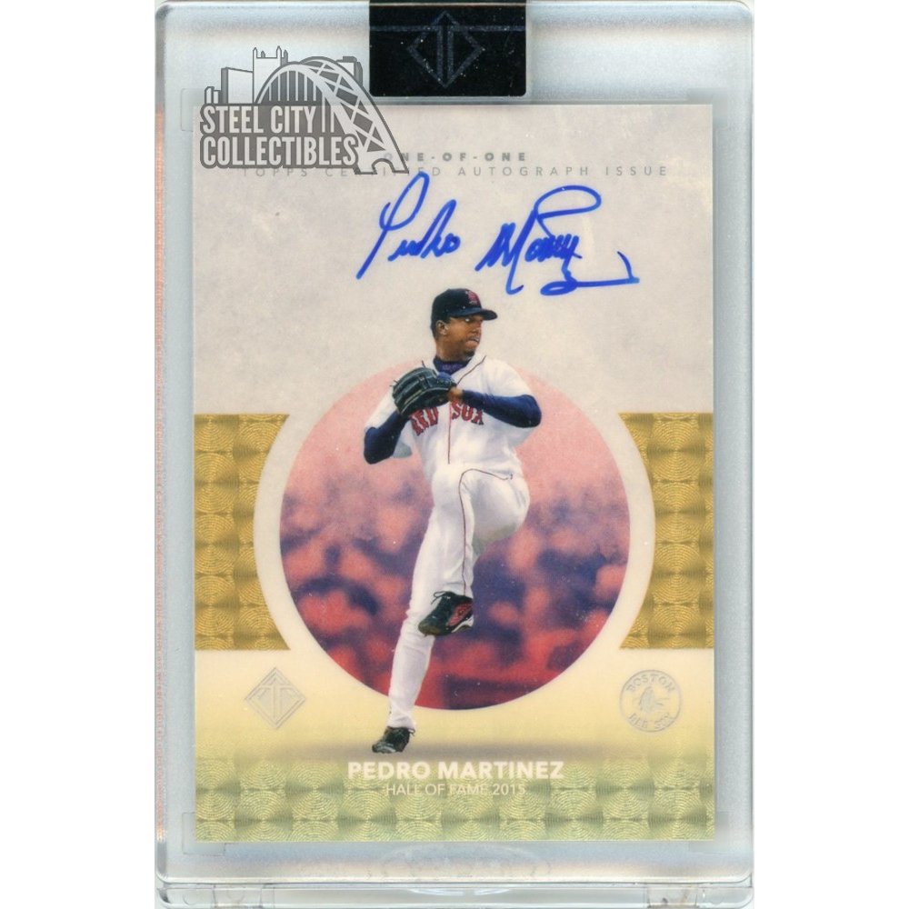 Pedro Martinez 2021 Topps Transcendent Hall of Fame Baseball Icons