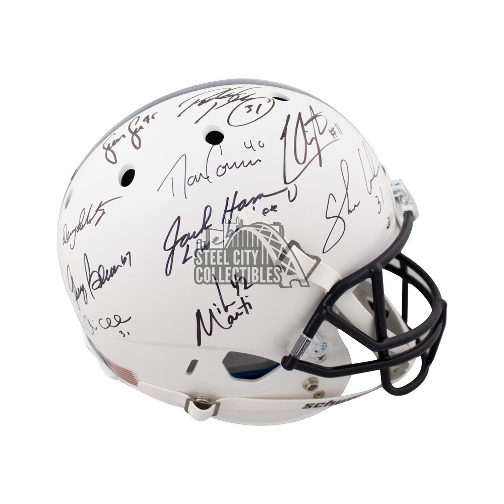 Penn State Linebacker U Multi Signature FullSize Football Helmet JSA