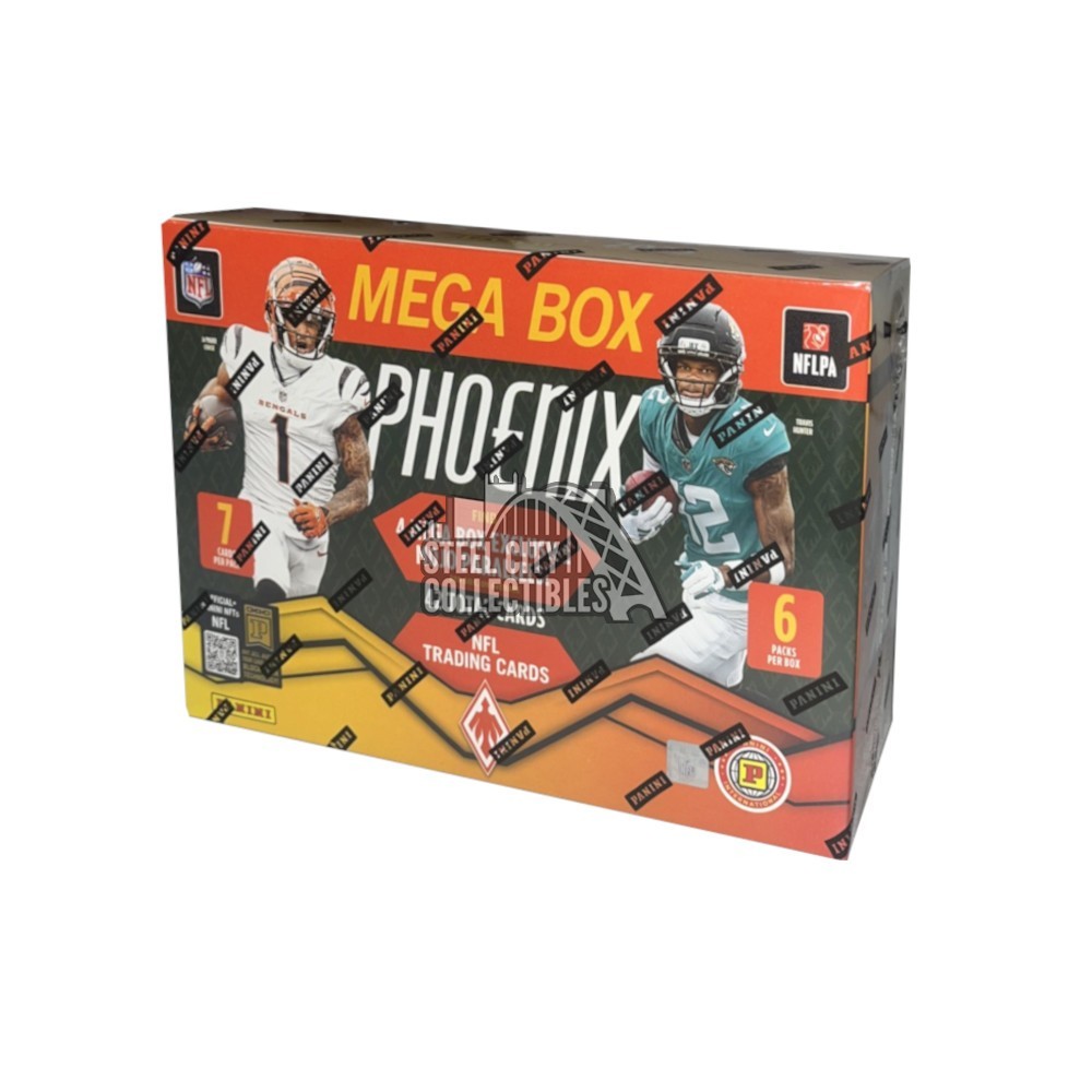 2025 Panini Phoenix Football Hobby International Mega Box | Steel