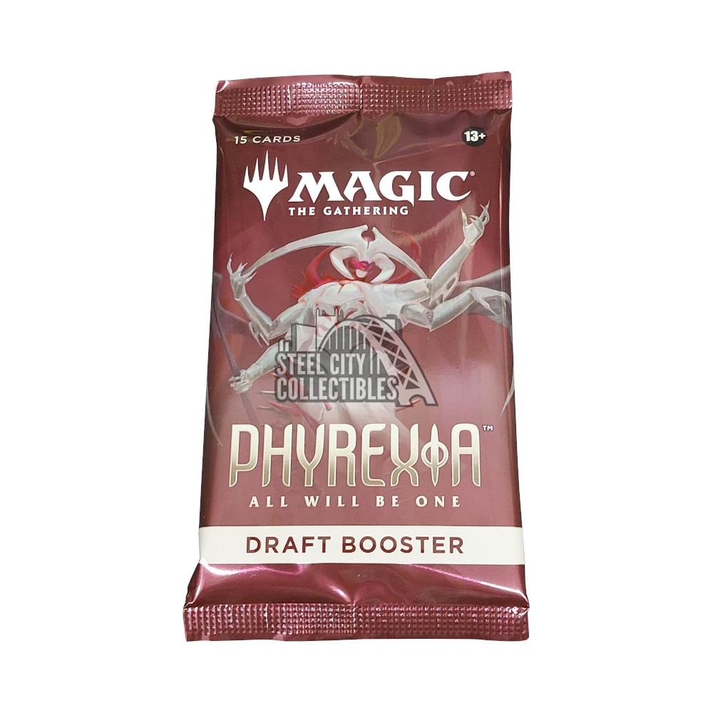 Magic the Gathering Phyrexia All Will Be One Draft Booster Pack Steel
