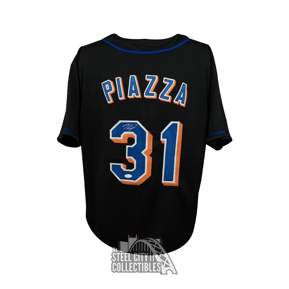 black mike piazza jersey
