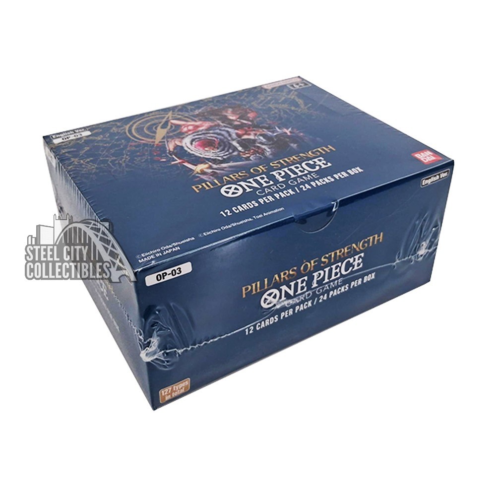 pillars of strength booster box case One Piece OP03 Sealed English (12x Bo Evolution TCG Booster for the One Piece card game in English One Piece Pillars of Strength