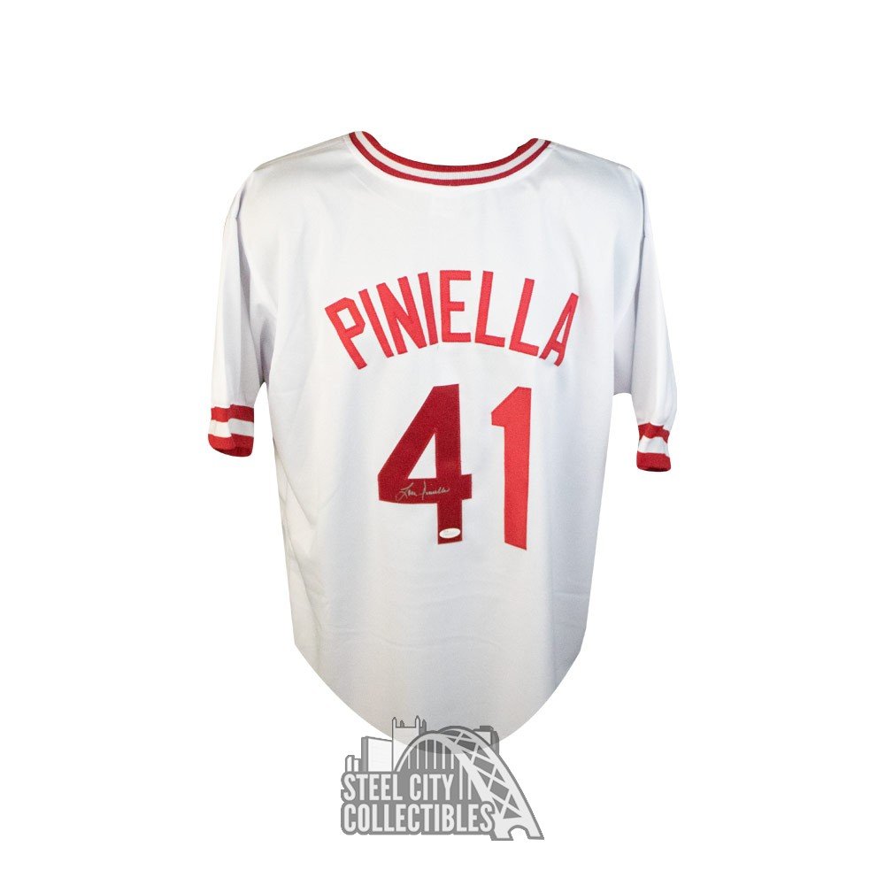 Lou Piniella Signed Jersey (JSA)