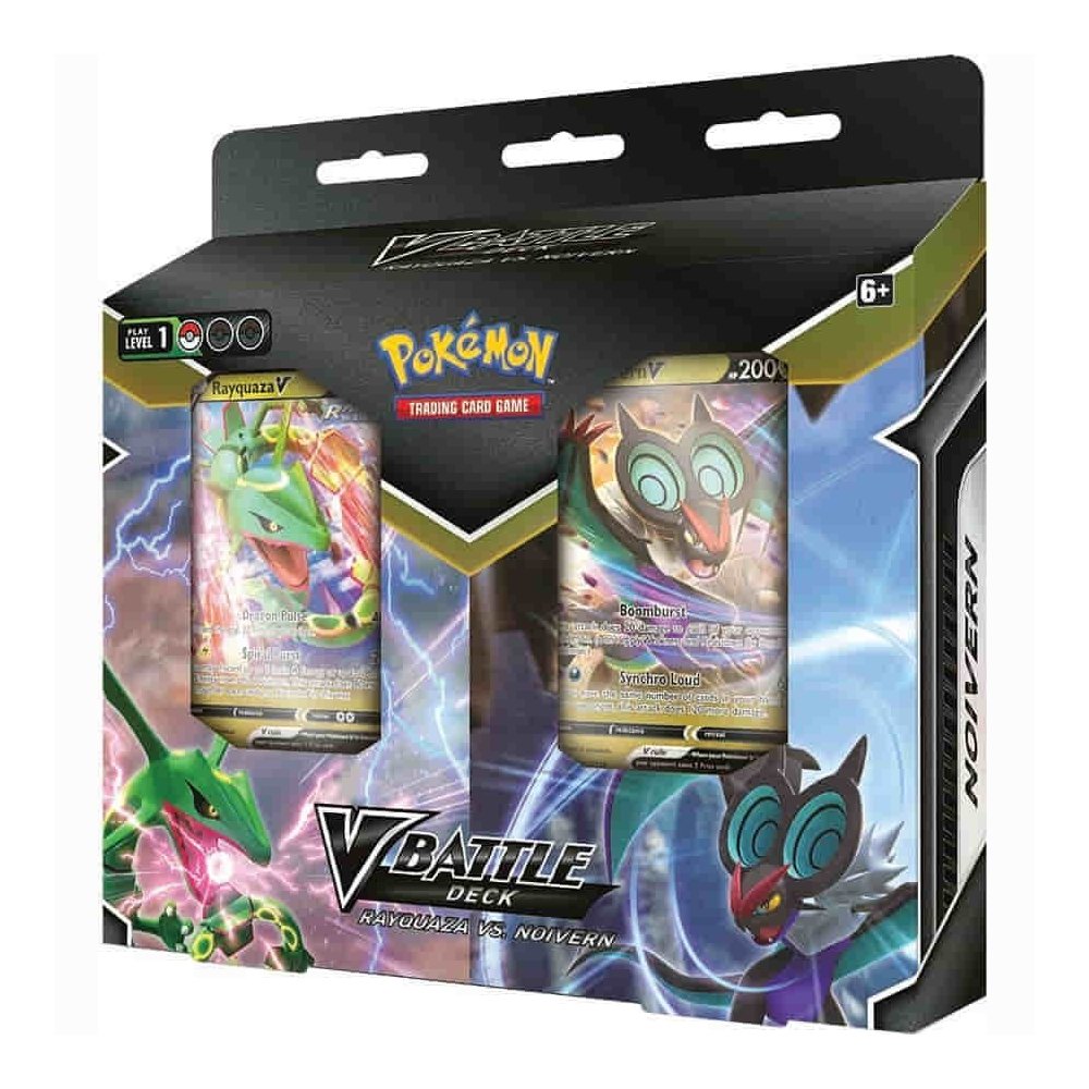 Pokemon CCG V Battle Deck - Rayquaza vs. Noivern 6-Box Case | Steel City Collectibles Pokemon CCG V Battle Deck - Rayquaza vs. Noivern 6-Box Case | Steel City Collectibles