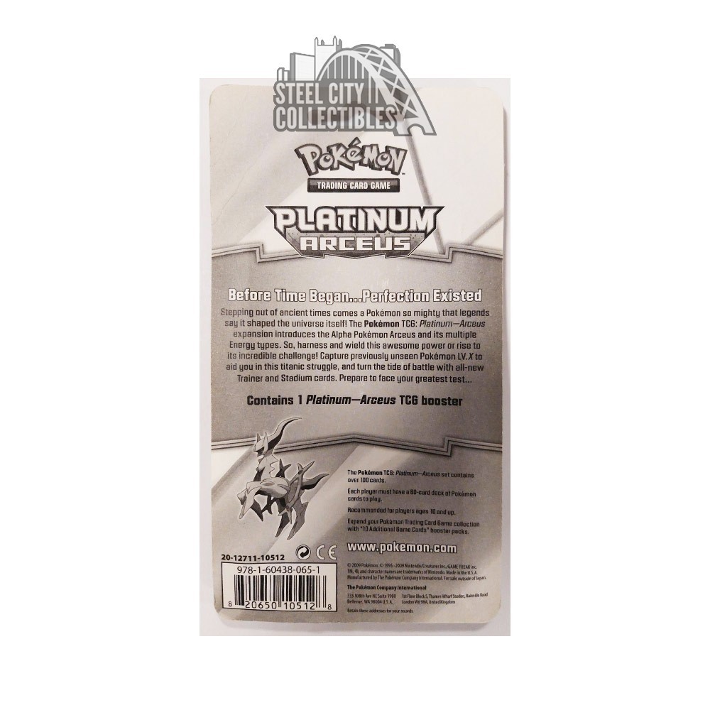 Pokemon Platinum Arceus Blister Pack | Steel City Collectibles
