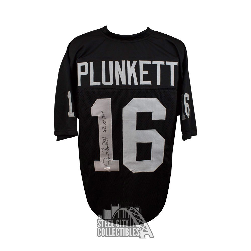 jim plunkett signed jersey