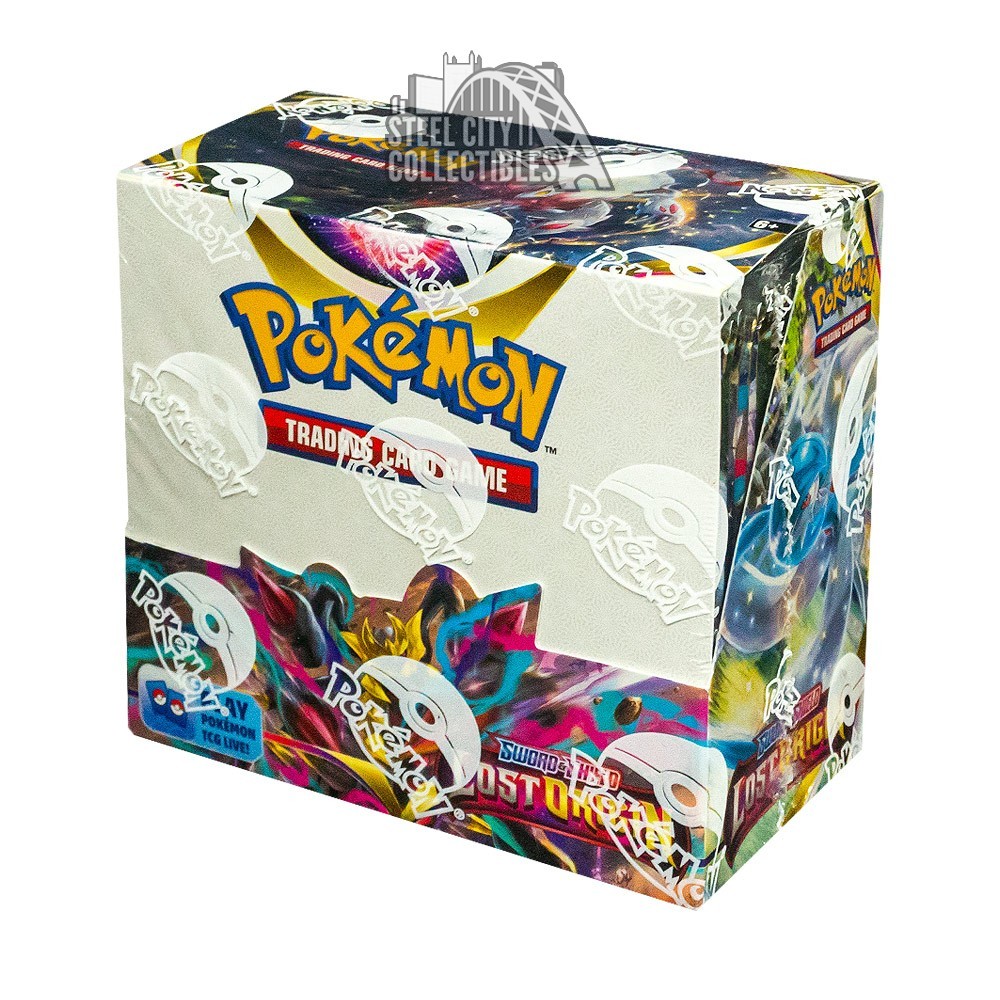 thumbnail image 2 of Pokemon TCG Lost Origin Booster Pack Lot Of 3 - Sword & Shield - New Sealed 2 of 6
