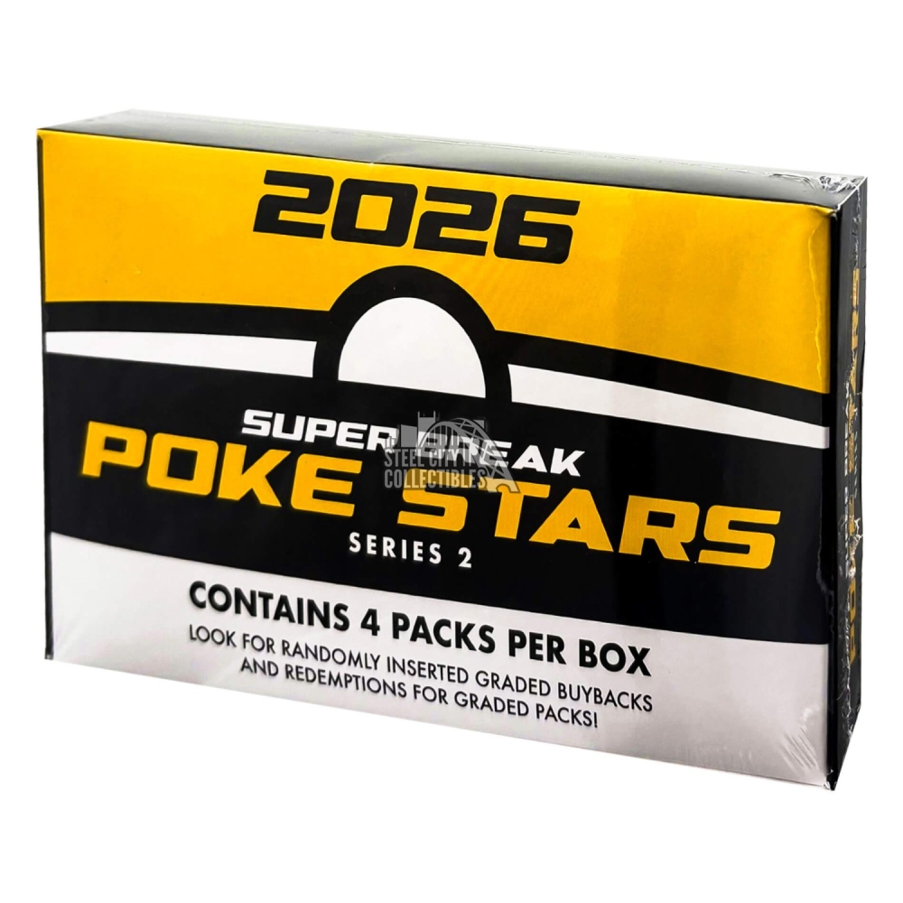 2026 Super Break Poke Stars Series 2 Box | Steel City Collectibles