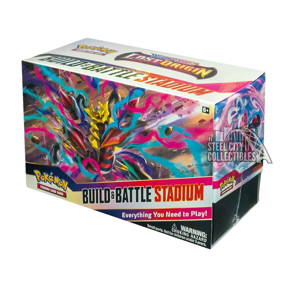 Pokemon Sword Shield Lost Origin Build Battle Stadium Box Steel