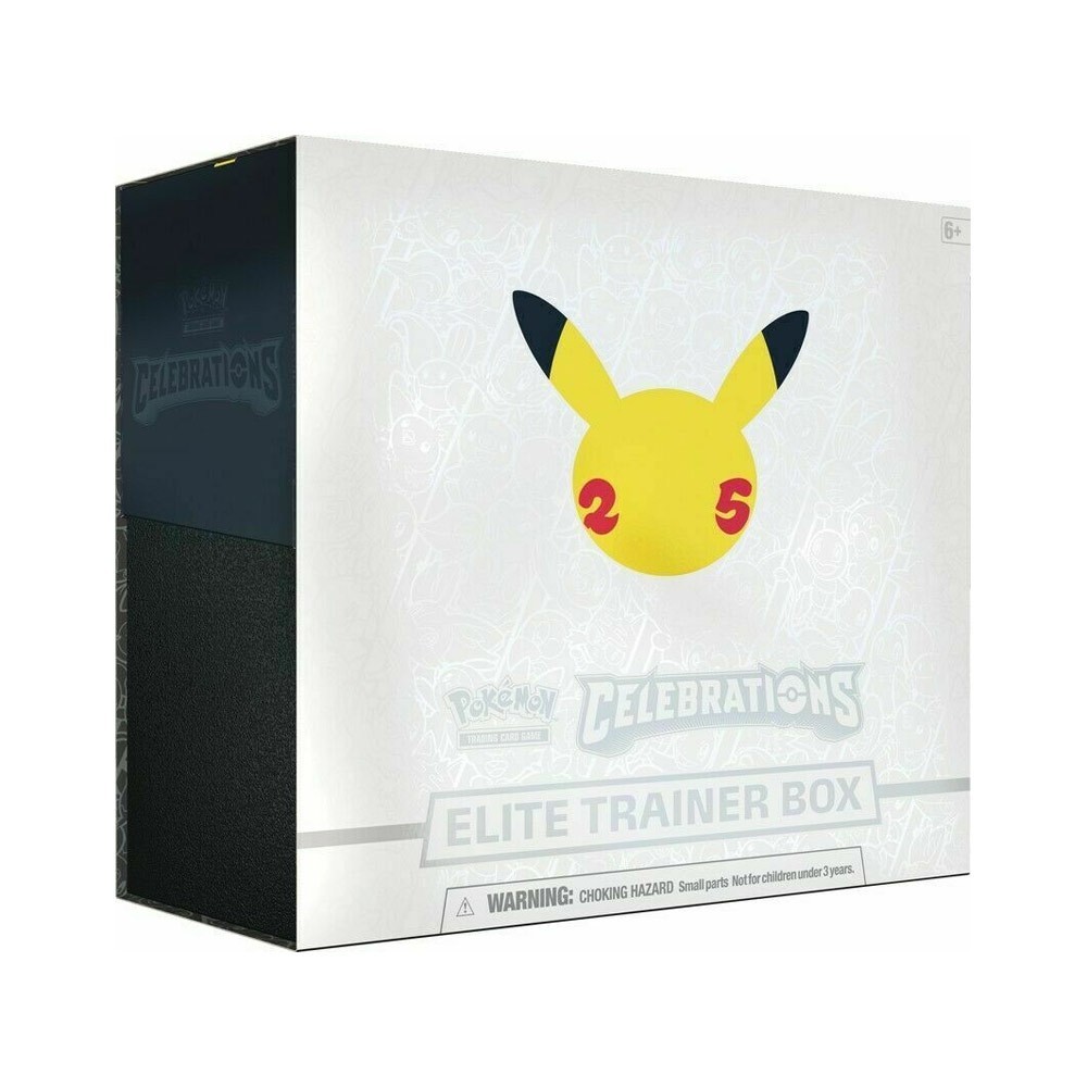 Pokemon TCG CELEBRATIONS ELITE TRAINER 10 BOX CASE Factory Sealed 
