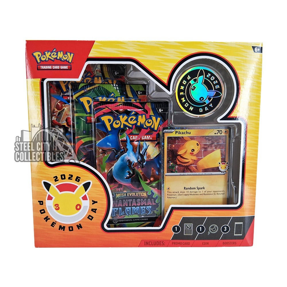 Pokemon Day 2026 Collection 6-Box Case | Steel City Collectibles