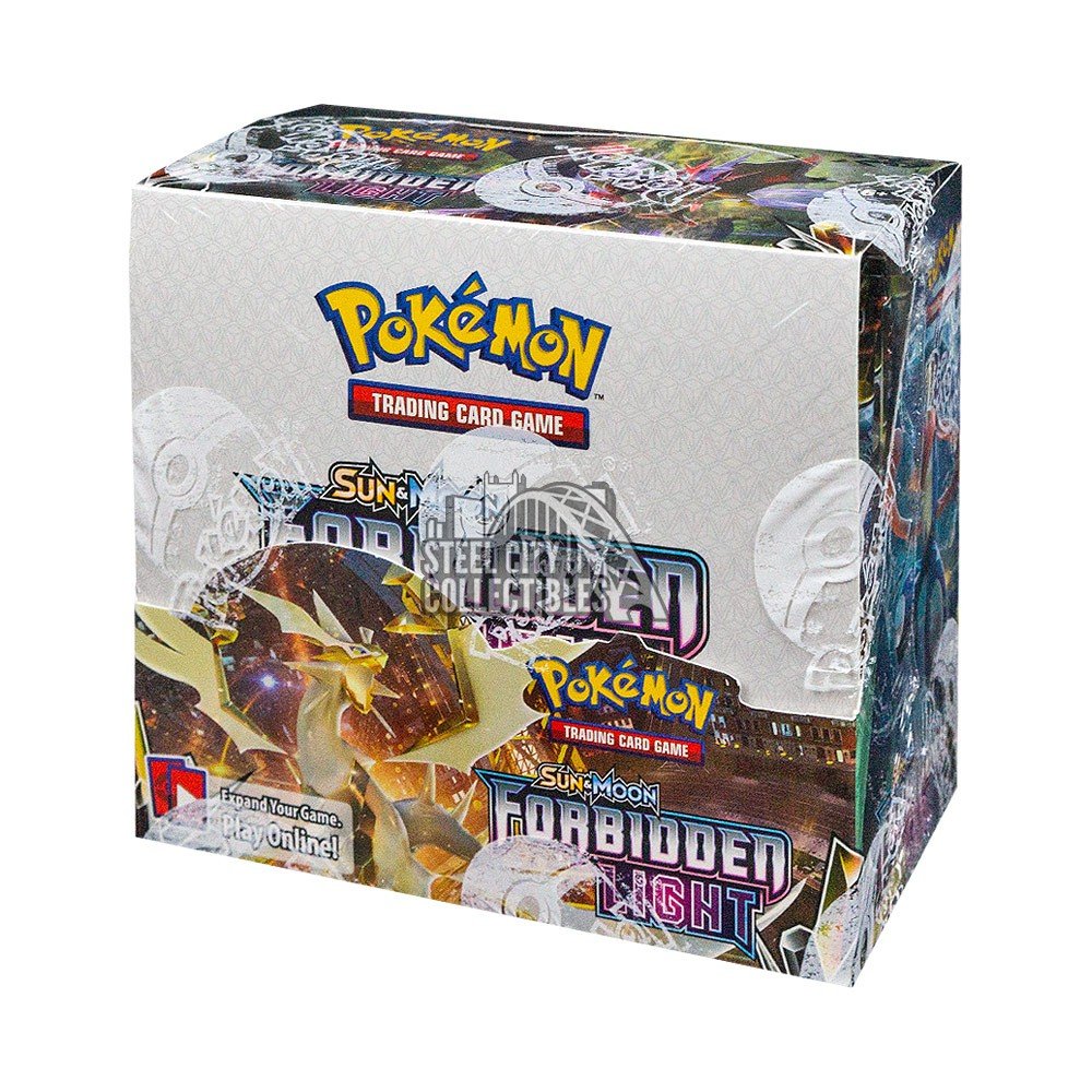 forbidden light booster box case Pokemon Sun & Moon Forbidden Light Booster Box