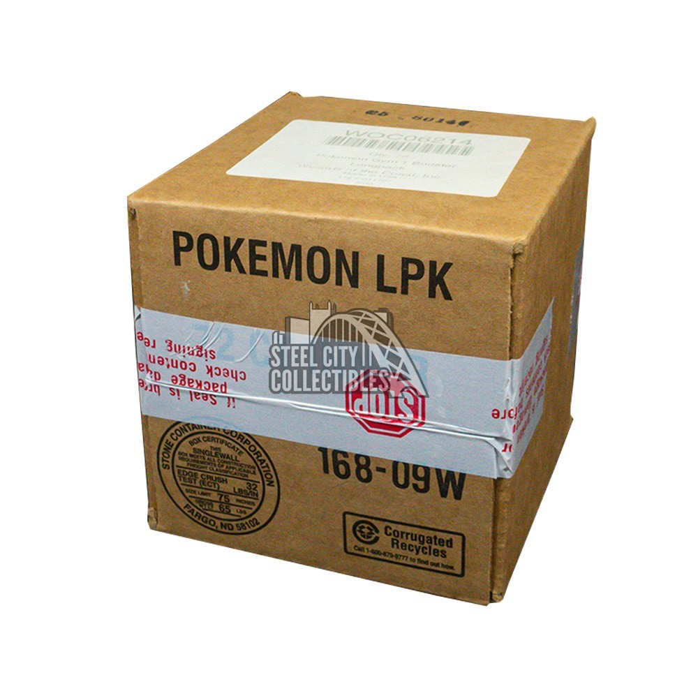 gym heroes unlimited booster box Pokemon 1st Edition Gym Heroes Booster Pack