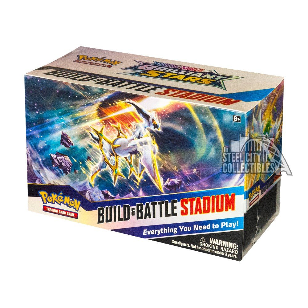 Pokemon Sword & Shield Brilliant Stars Build & Battle Stadium Box | Steel  City Collectibles