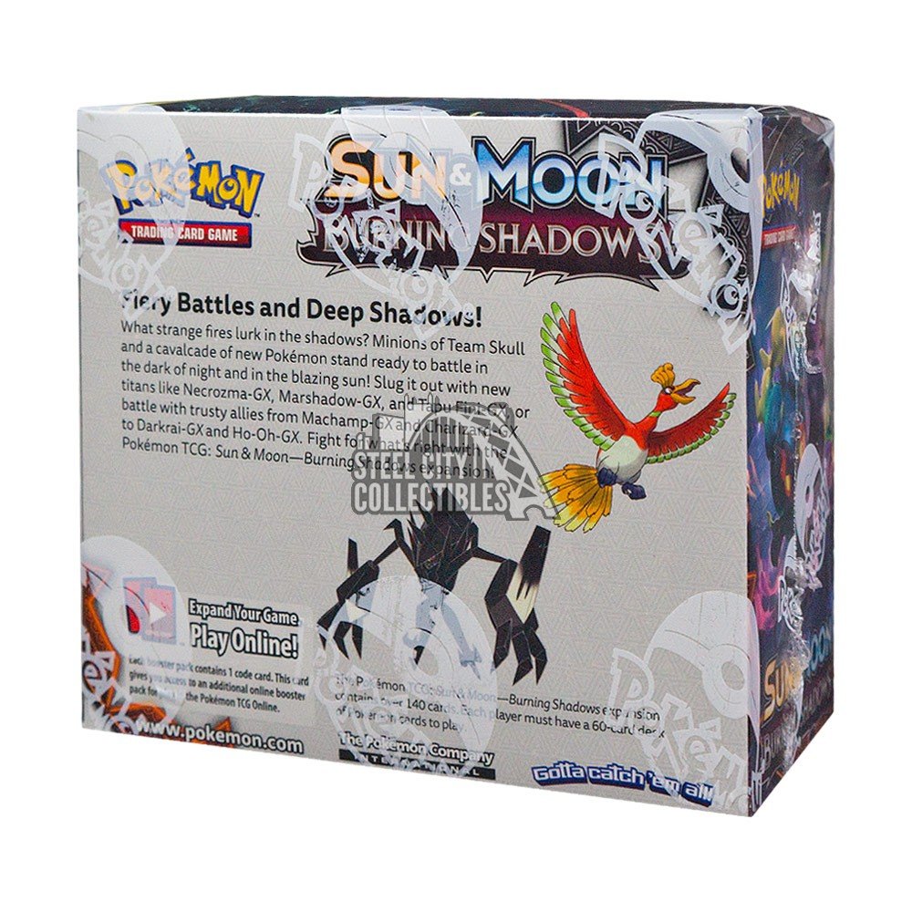 未開封　ポケモンカードゲーム「Burning Shadows」ブースターボックス Pokémon TCG: Sun & Moon-Burning Shadows Booster Display Box