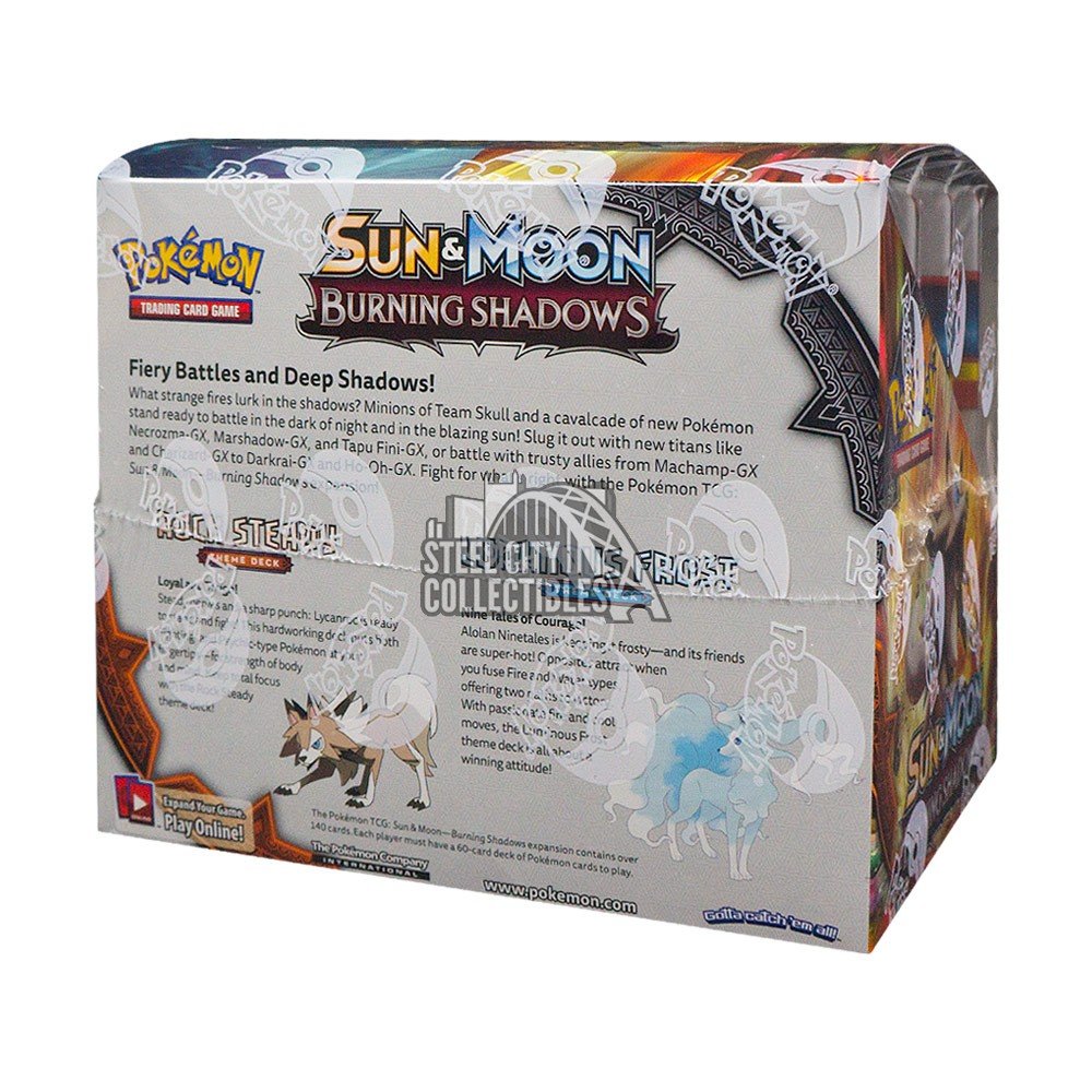 Pokémon TCG Sun & Moon Burning Shadows theme Decks for sale online 