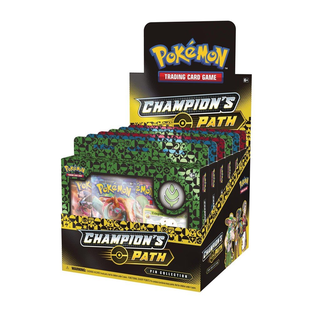 SEALED Pokemon Trading Card Game Champion's Path Elite Trainer Box Release 9/25 