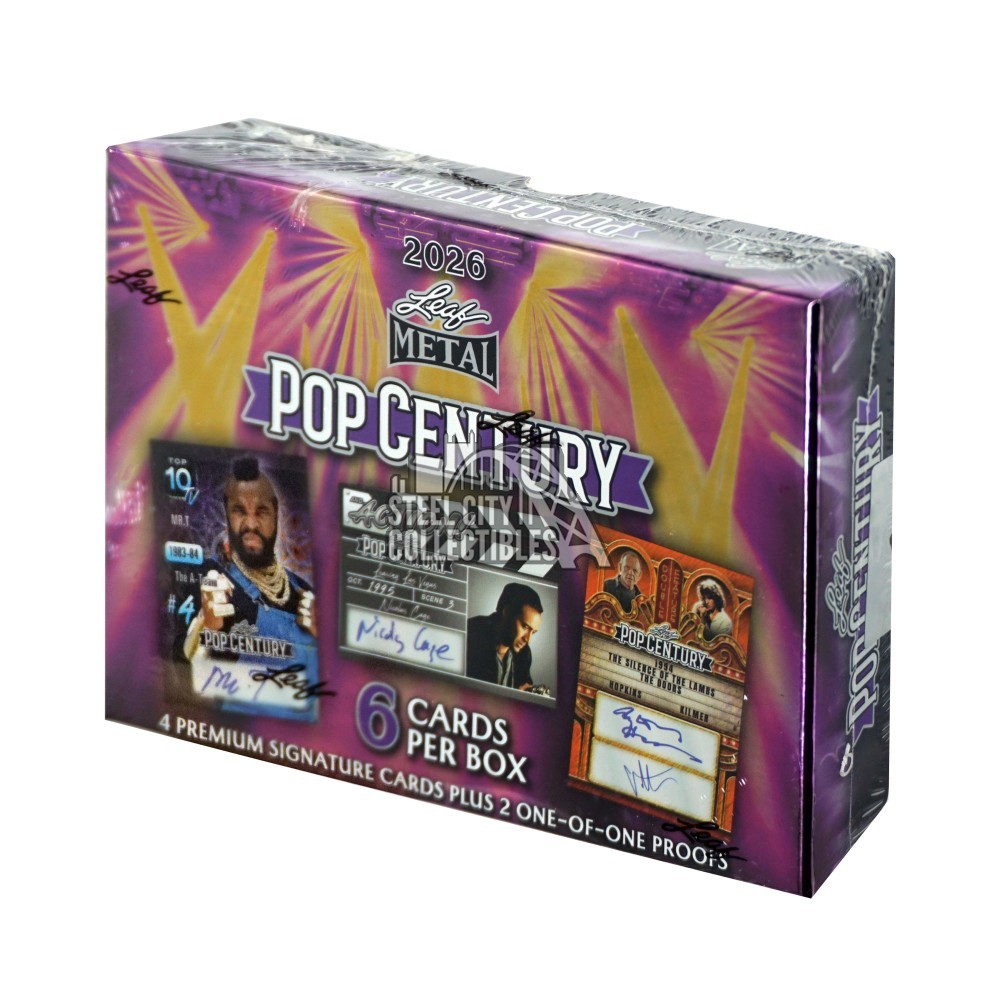 パイレーツオブカリビアンLEAF L POP CENTURY 2026 Leaf Pop Century Box | Steel City Collectibles
