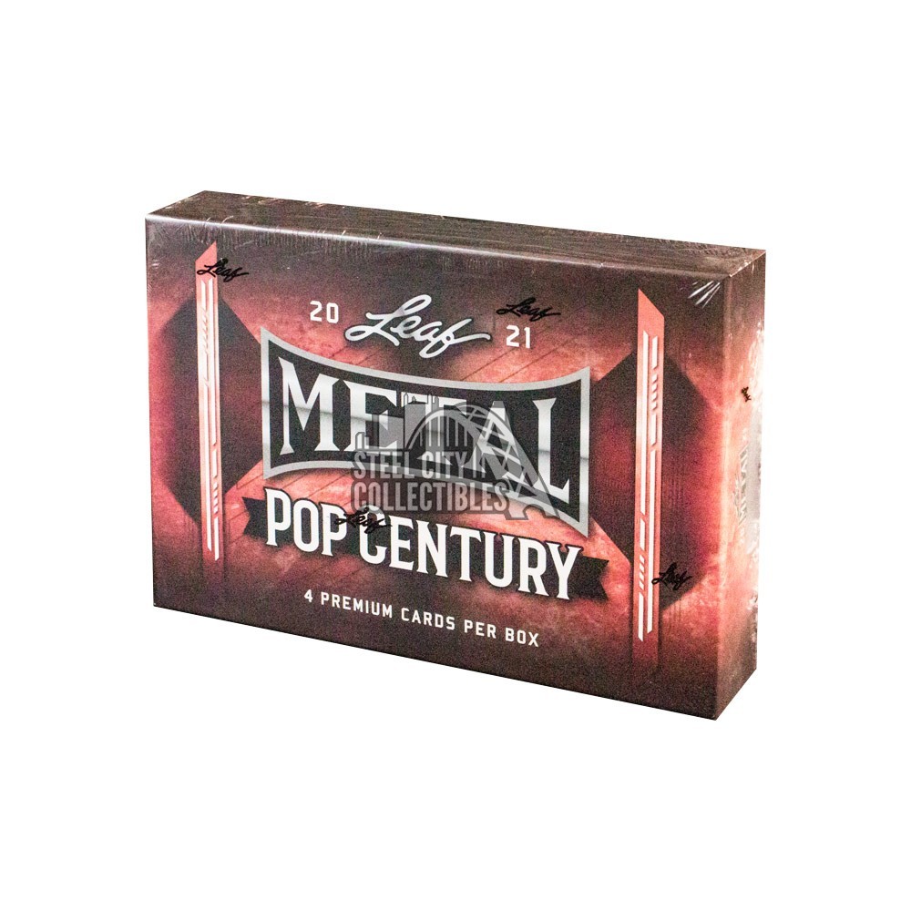 2021 Leaf Metal Pop Century Box Steel City Collectibles