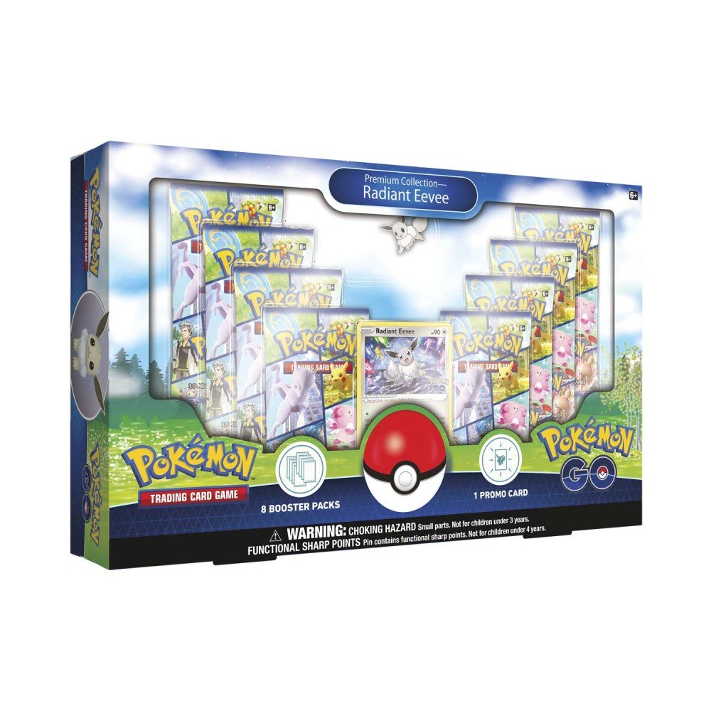 Box+デッキ+パック Pokemon Go radiant Eevee collection box Amazon.com: Pokemon TCG GO Premium Collection: Radiant Eevee