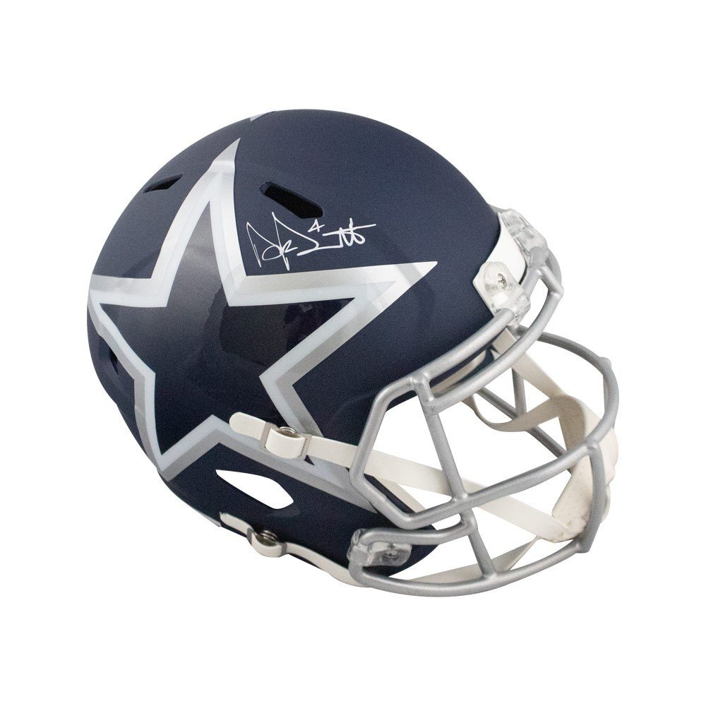 2019 Panini Spectra Football Hobby Box Random Serial # Group Break - Prize - Dak Prescott Autographed FS AMP Helmet