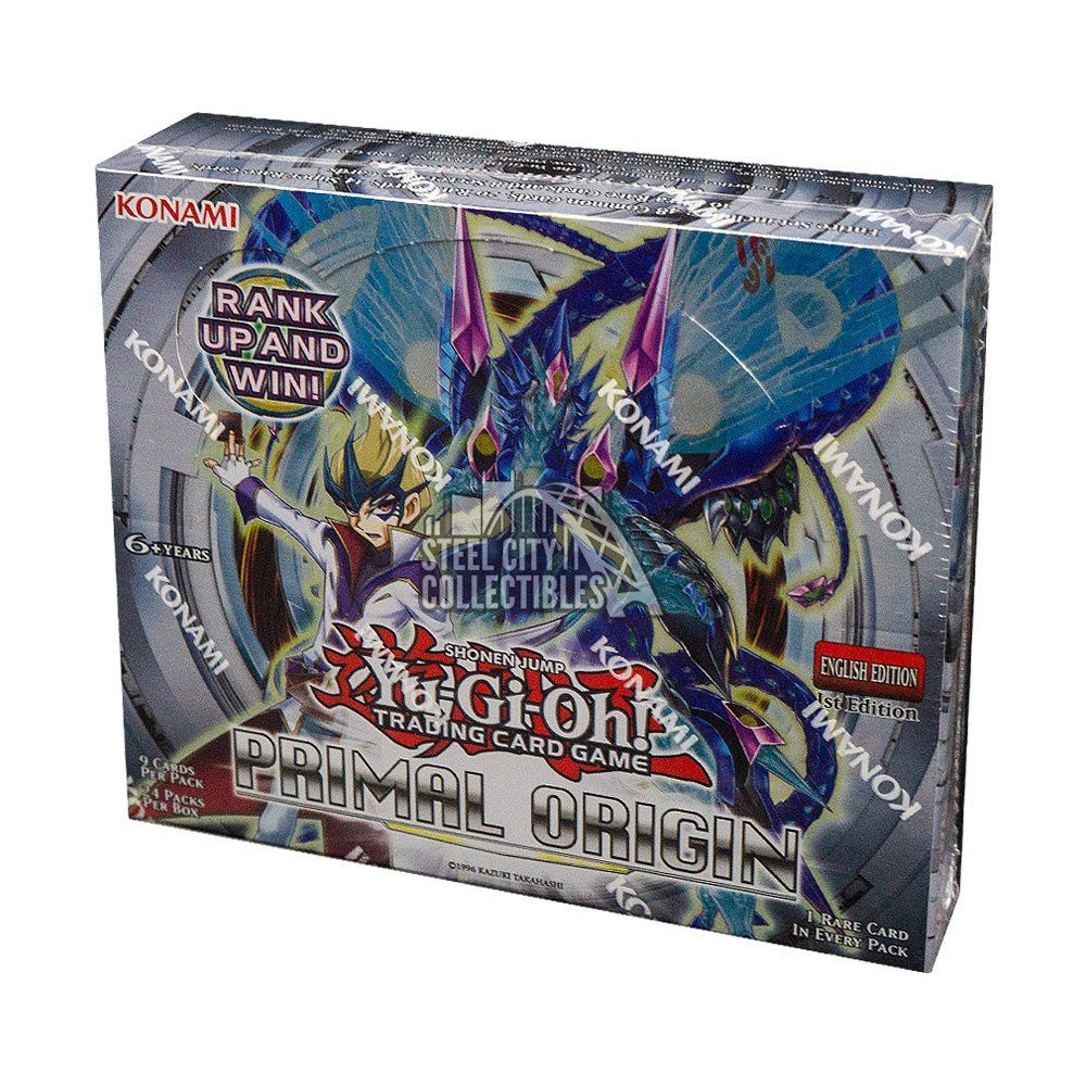 Konami Yu-Gi-Oh Primal Origin 1st Edition Booster 12-Box Case