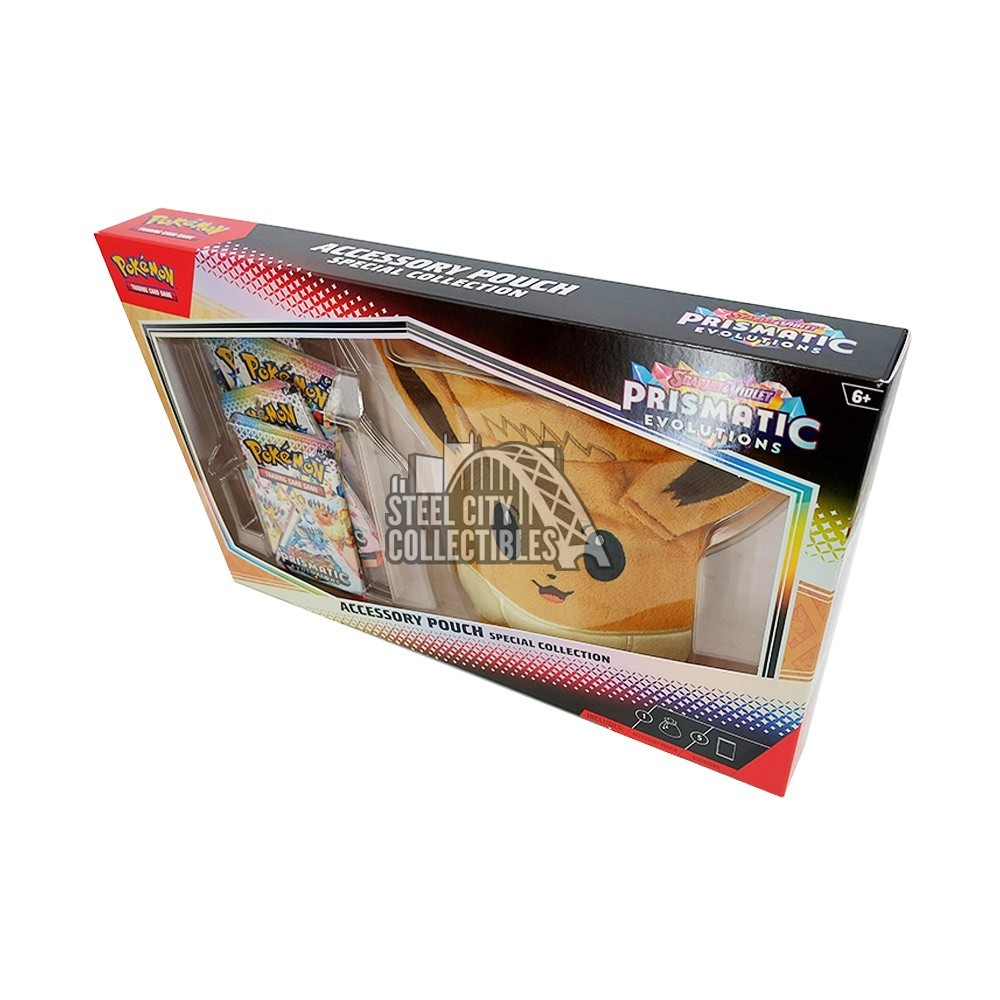 Pokemon Scarlet & Violet Prismatic Evolutions Accessory Pouch