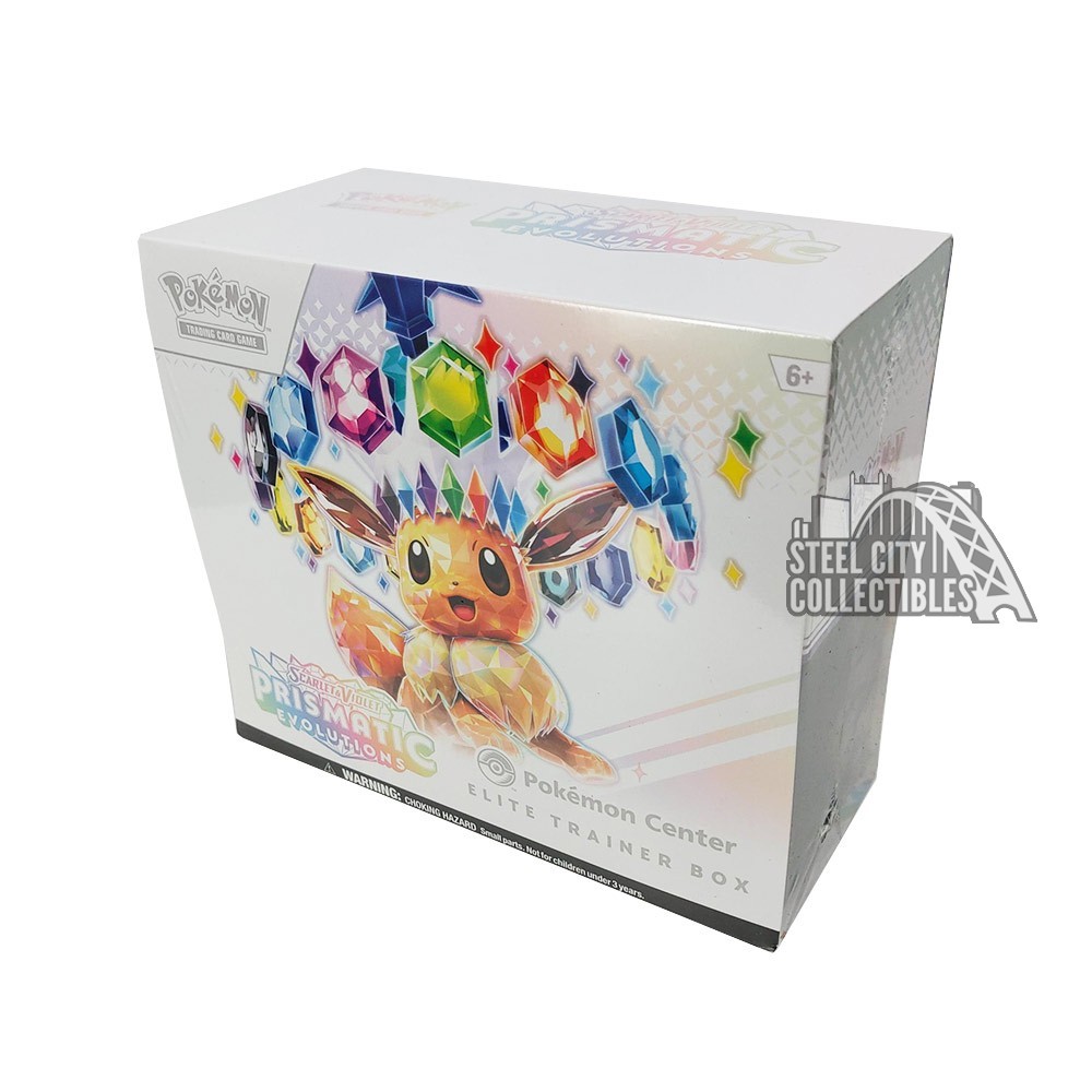 Pokemon Scarlet & Violet Prismatic Evolutions Pokemon Center