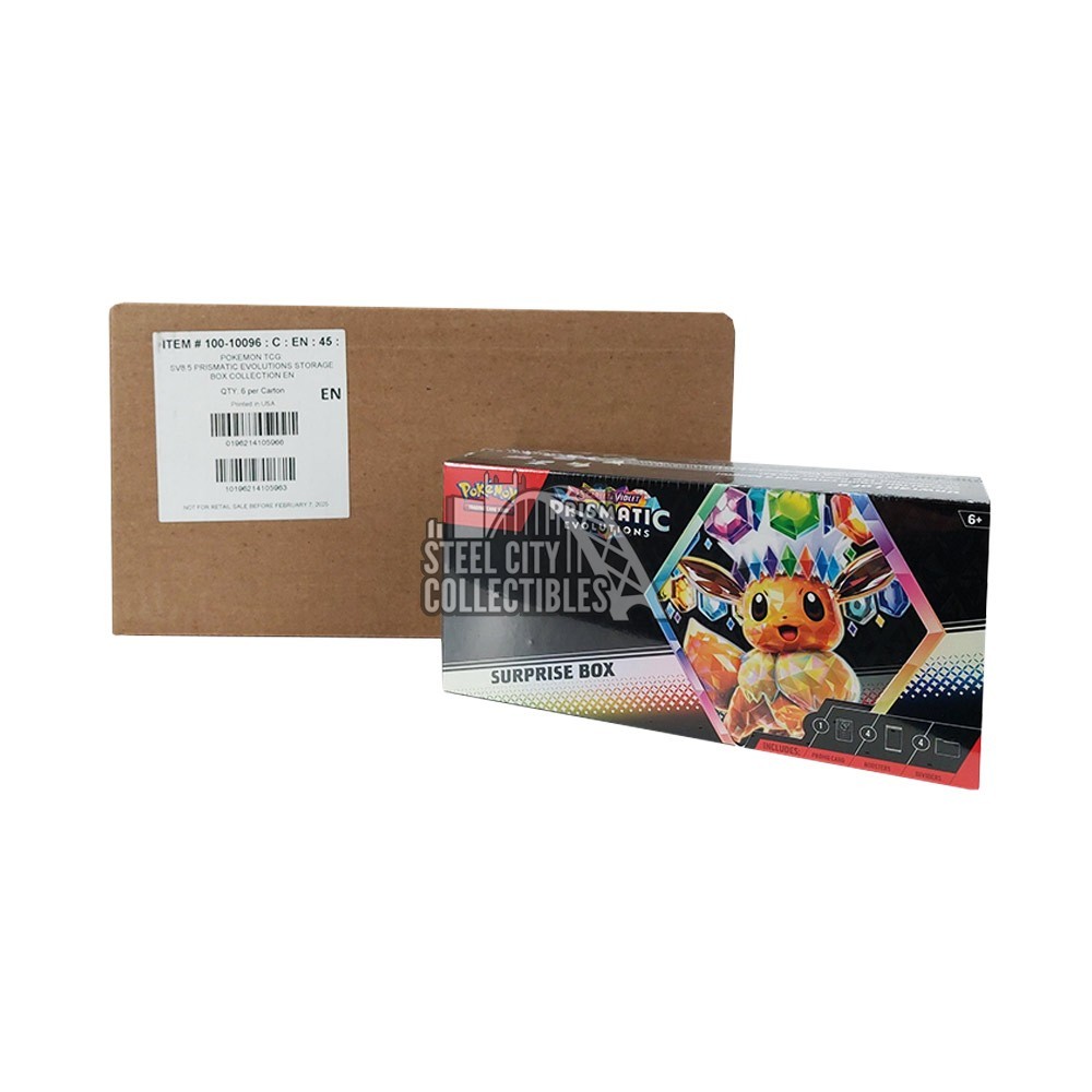 ポケモンカード】Prismatic Evolutions Surprise BOX | Hu