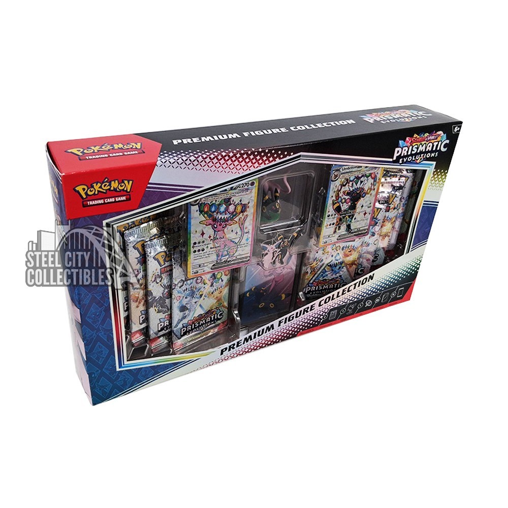 Scarlet & violet prismatic evolutions premium figure collection