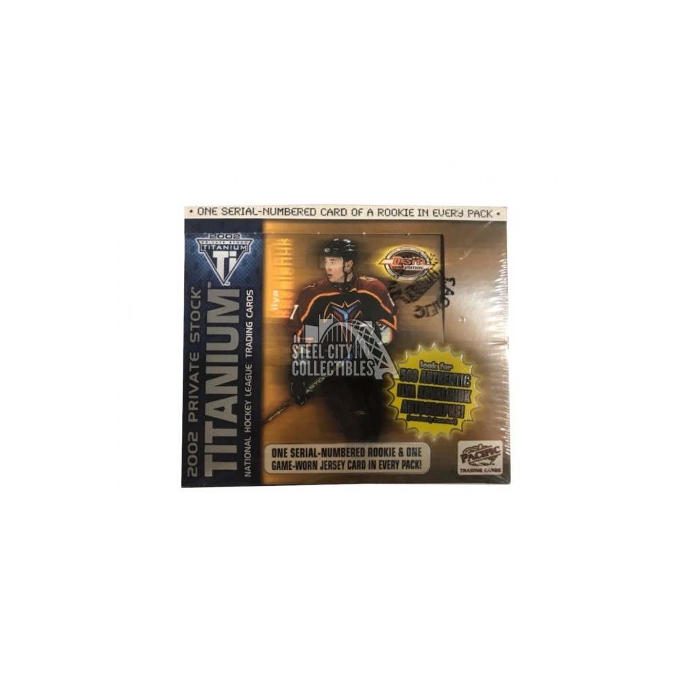 200102 Pacific Private Stock Titanium Draft Day Hockey Hobby Box