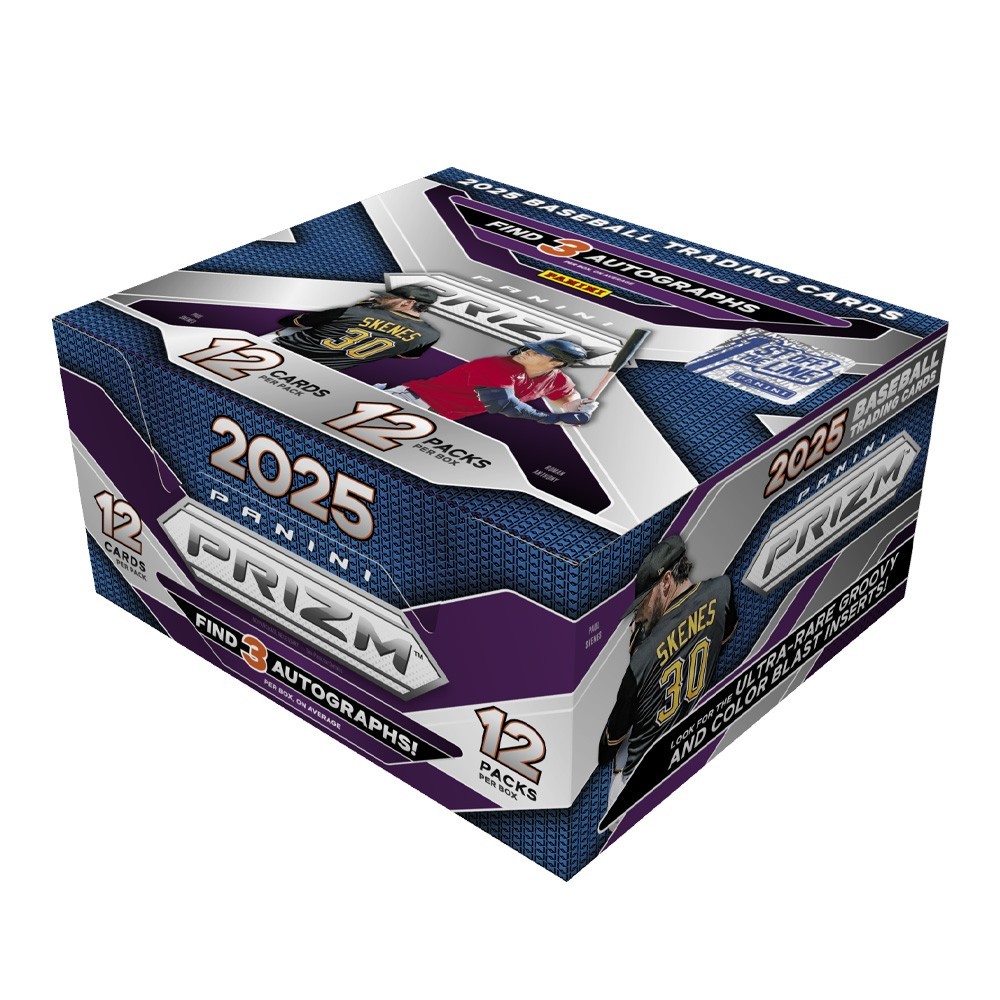 Orion 2020-21 Prizm Hobby&Choice 未開封箱 2025 Panini Prizm Baseball Hobby Box - 1st Off The Line