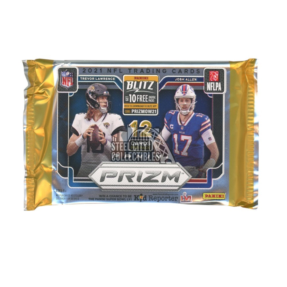 2021 Panini Prizm Football Hobby Pack Steel City Collectibles