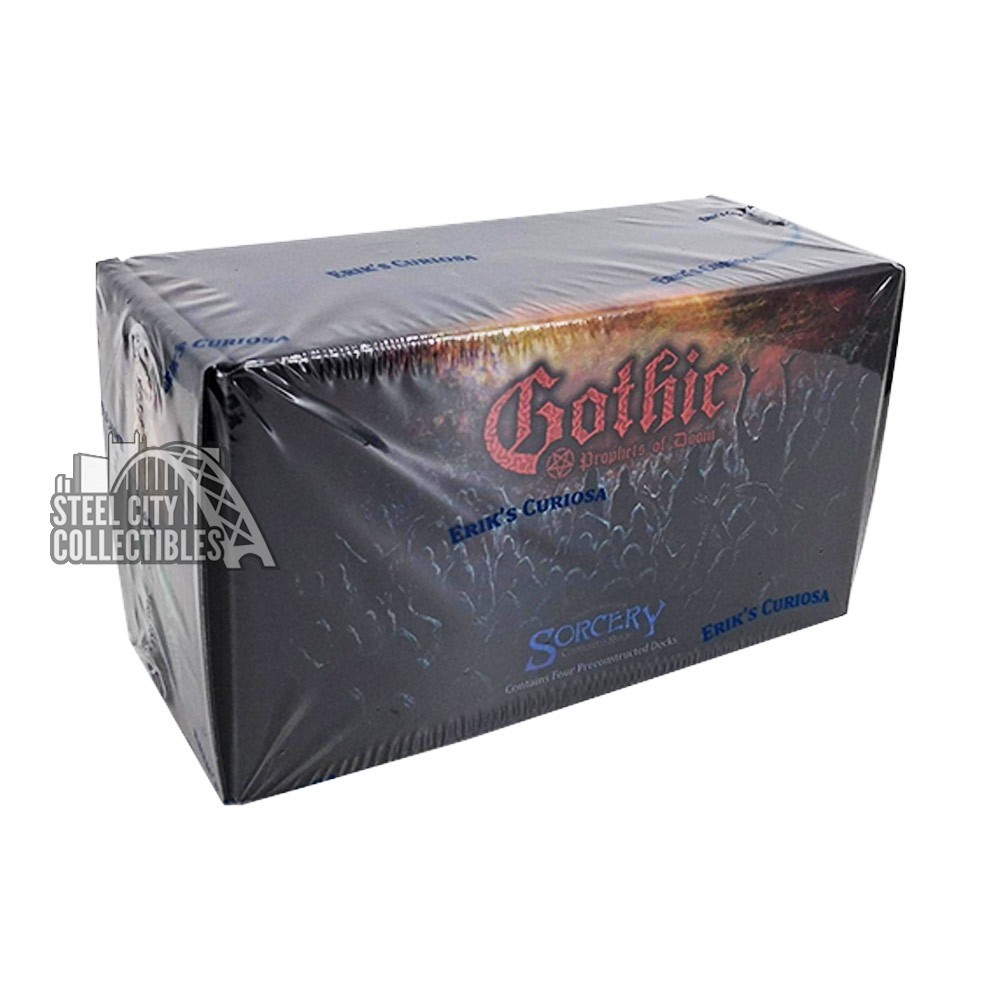 Sorcery Gothic Prophets of Doom Precon 4-Deck Box | Steel City