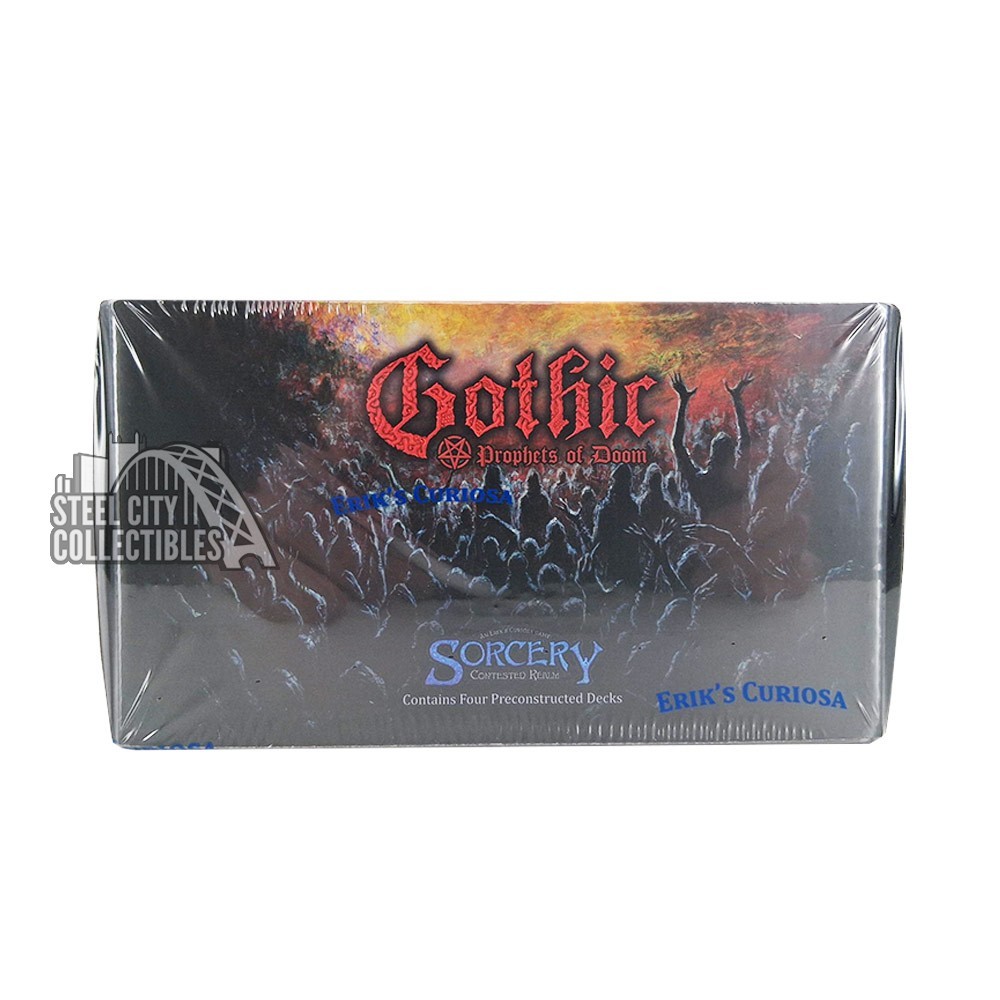 Sorcery Gothic Prophets of Doom Precon 4-Deck Box | Steel City