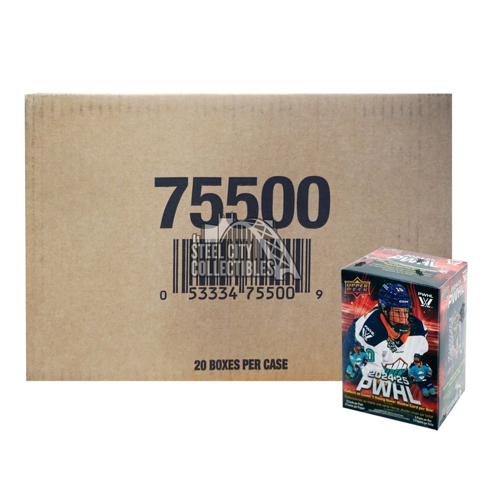 2025 Upper Deck PWHL Hockey Blaster 20-Box Case | Steel City