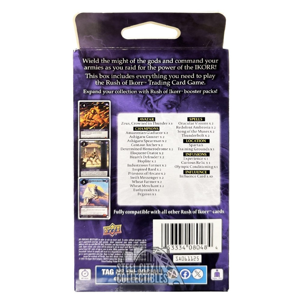 2025 Upper Deck Rush of Ikorr Shattered Chaos Starter Deck