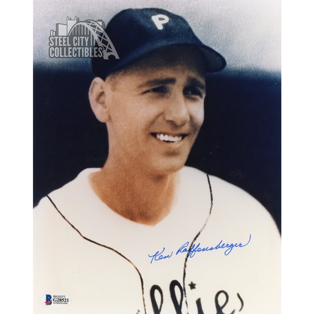 Ken Raffensberger Autographed Philadelphia Phillies 8x10 Photo - BAS ...