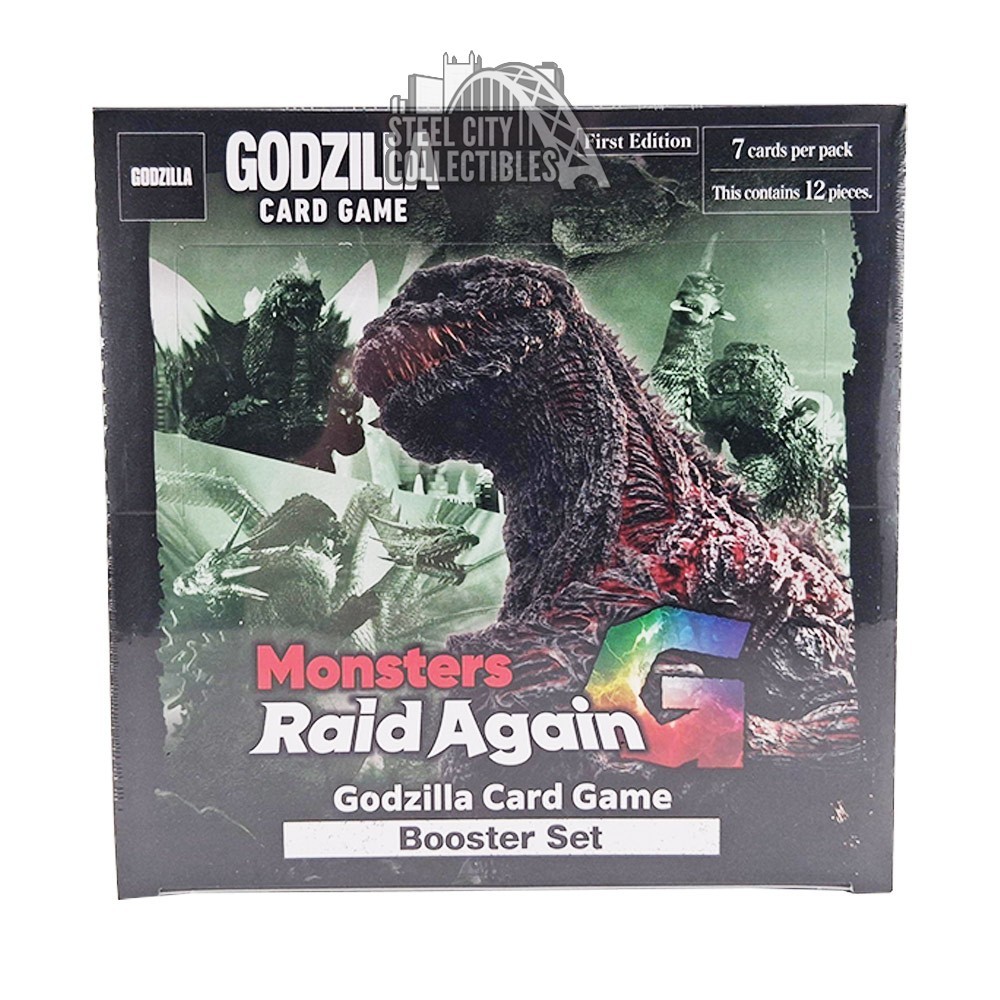 Godzilla Card Game BP02 Booster Set #2 Monsters Raid Again Booster